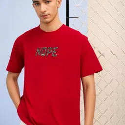 MACK JONNEY Men Printed Applique T-shirt-image-46