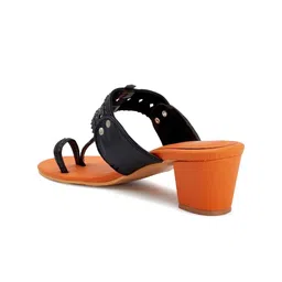 THE MADRAS TRUNK Embellished Platform Sandals with Bows image 3