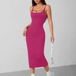 AAHWAN Bodycon Midi Dress-image-66