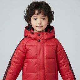 BAESD Unisex Kids Striped Lightweight Outdoor Tailored Jacket-picture-33