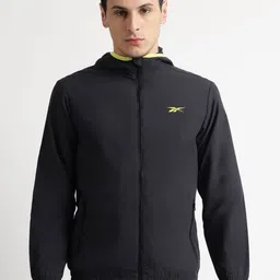 Reebok Hooded Open Front Jacket-46