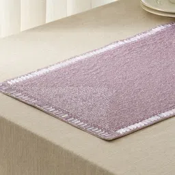 Home Centre Drake Mystic Garden Pink & White Textured Glass Beaded Table Runner-33