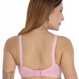 Selfcare 2 Pack Solid Self Design Net Non Padded Full Coverage Bra - SN3716 image 5