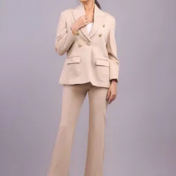 HIGH BUY Comport-Fit Single Breasted Blazer-image-58