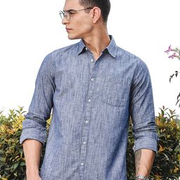 Thomas Scott Men Premium Slim Fit Casual Shirt-picture-48