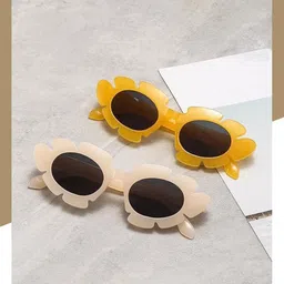 AUGEN Unisex Black Lens & Black Other Sunglasses with-image-95
