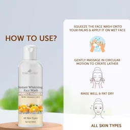 Park Daniel Set Of 2 Instant Whitening Face Wash With Perfect Radiance - 100 ml Each image 4