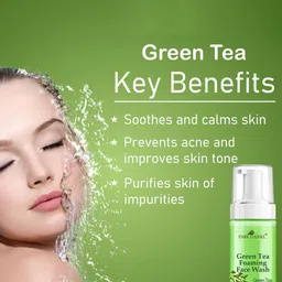 Park Daniel Set Of 2 Green Tea & Ubtan Foaming Face Wash - 150 ml Each image 3