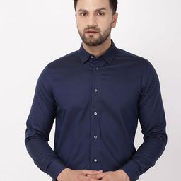 Blackberrys Men Slim Fit Opaque Formal Shirt-image-37