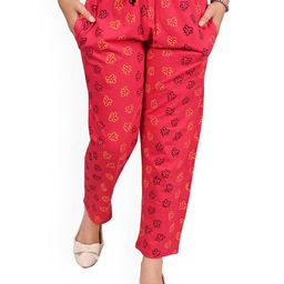 BAESD Girls Printed Cotton Lounge Pants-image-90