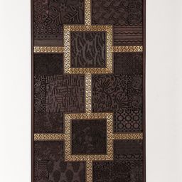 Exotic India Brown & Gold toned Textured Wooden Framed Wall Decor Hangings-picture-49