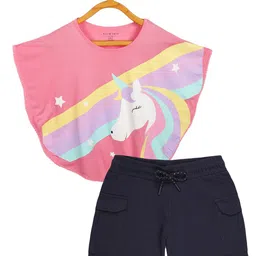 PLUM TREE Girls Printed T-shirt-11