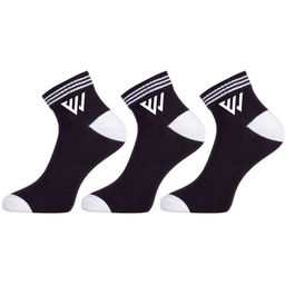 Winget Pack Of 3 Printed Ankle LengthSocks-image-81