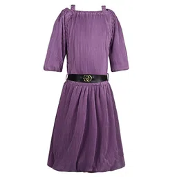 Wish Karo Satin A-Line Dress-picture-17