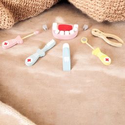 LITTLE GINNIE Kids 16-Pcs Dentist Play Set-14