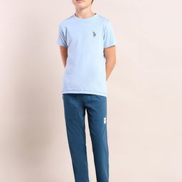 U.S. Polo Assn. Mid-Rise Straight Lounge Pant-16