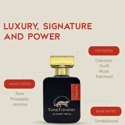 TIME TRAVELER Singularity Oud Elixir Long Lasting Eau De Parfum - 50 ml image 3