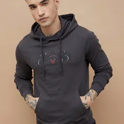 Fame Forever by Lifestyle Men Printed Hooded Sweatshirt-picture-1