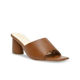 CAI Women Staple Tan Block Heels Mules-57