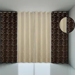 IVAZA Velvet Window Curtain-picture-6