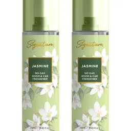 Signature Set Of 2 White & Transparent Jasmine Freshener 500ml-image-87