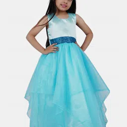 Wish little Net A-Line Maxi Dress-14