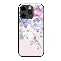 QRIOH Floral Printed iPhone 14 Pro Back Case Mobile Accessories-picture-20