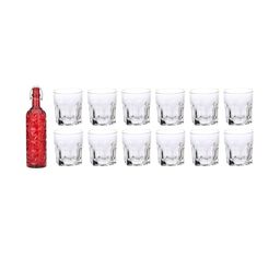 SOMIL Red Glass Airtight Can Bottle-picture-24