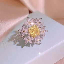 Designs & You Silver-Plated American Diamond Stone Studded Anti-Tarnish Finger Ring-30
