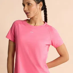 KICA Round Neck Brand Logo Printed Top-image-96