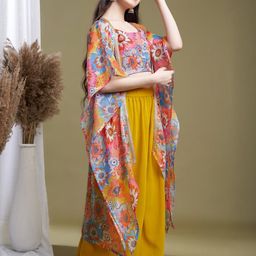 Tulsi Creation Kids-Girls Yellow Clothing Set-image-63