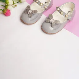 BOYZ N GALZ Girls Embellished Party Ballerinas-picture-27