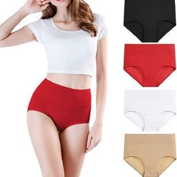 Diving Deep Women Pack of4 Cotton Assorted Hipster Briefs-picture-19