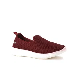 Bata Women Woven Design PU Slip-On Sneakers-image-3