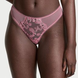 Victoria's Secret Dream Angels Embroidery Low-Rise Thongs Briefs 112647547BWN-image-29