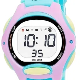 Otage Kids Dial & Straps Digital Multi Function Watch 8207LK LightBlue3 image 3