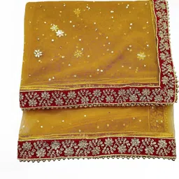 Navti Creations Women Embroidered Stones And Beads Dupatta-picture-31