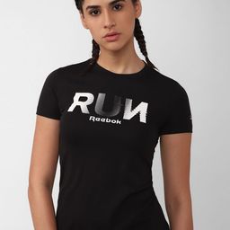 Reebok RE Graphic Women Typography Printed T-Shirt-image-56