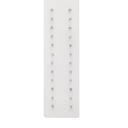Stoln Set Of 12Artificial Stones Studded Circular Shaped Studs image 3
