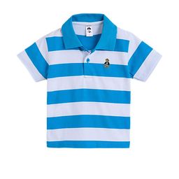 Hopscotch Kids-Boys Blue BLENDED Tshirts-picture-0