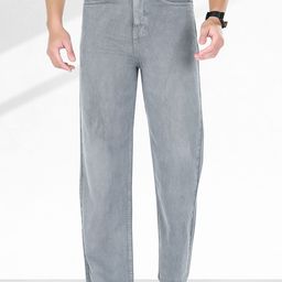 me Queen Men Straight Fit Clean Look No Fade Cotton Jeans-image-90