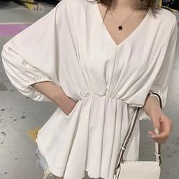 StyleCast Puff Sleeve Top-image-50