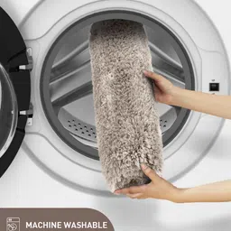 OBSESSIONS Taupe-Colored 2400 GSM Non-Slip Bath Rugs image 5