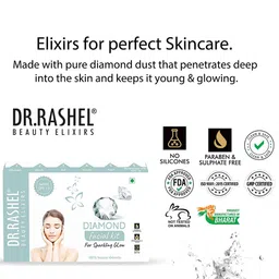 DR.RASHEL Diamond Facial Kit For Sparkling Glow - 140g image 3