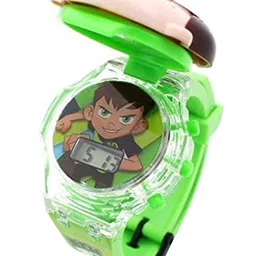 SWADESI STUFF Unisex Kids Printed Dial & Straps Digital Multi Function Automatic Watch 3D BEN10 image 3