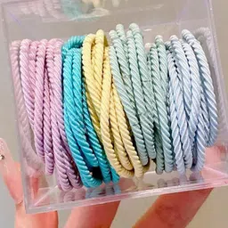 Just Lil Things Women Set Of 50 Ponytail Holders-2