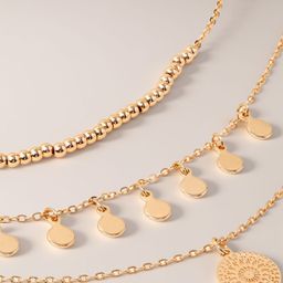 Accessorize Gold-Plated Handcrafted Necklace-37