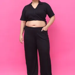 theRebelinme Plus Size Pure Cotton Top & Trouser-image-74