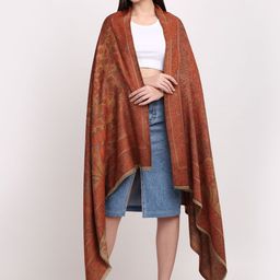 KRAFT INDIA Women Floral Printed Shawl-image-59