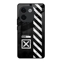 QRIOH Unisex Abstract Printed IQOO Z9s Pro 5G Glass Back Case-13